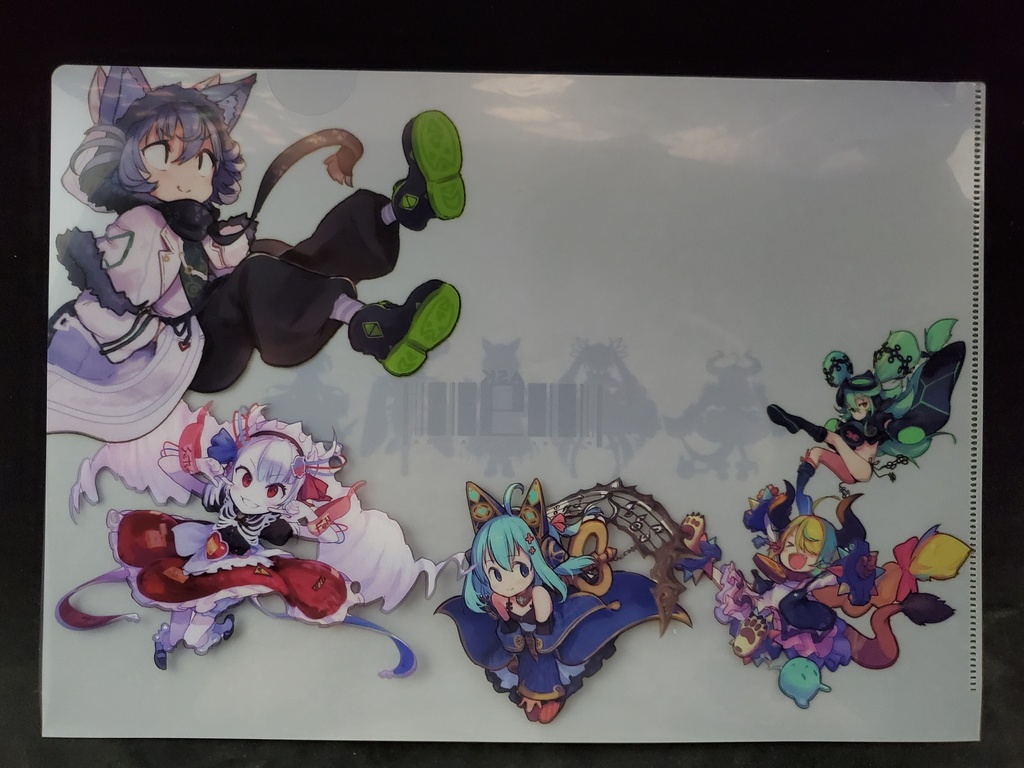 【物販】『カタリベコード』クリアファイル+DLカード