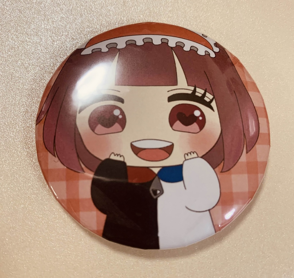 【受】メンシ開設記念イラスト缶バッジ