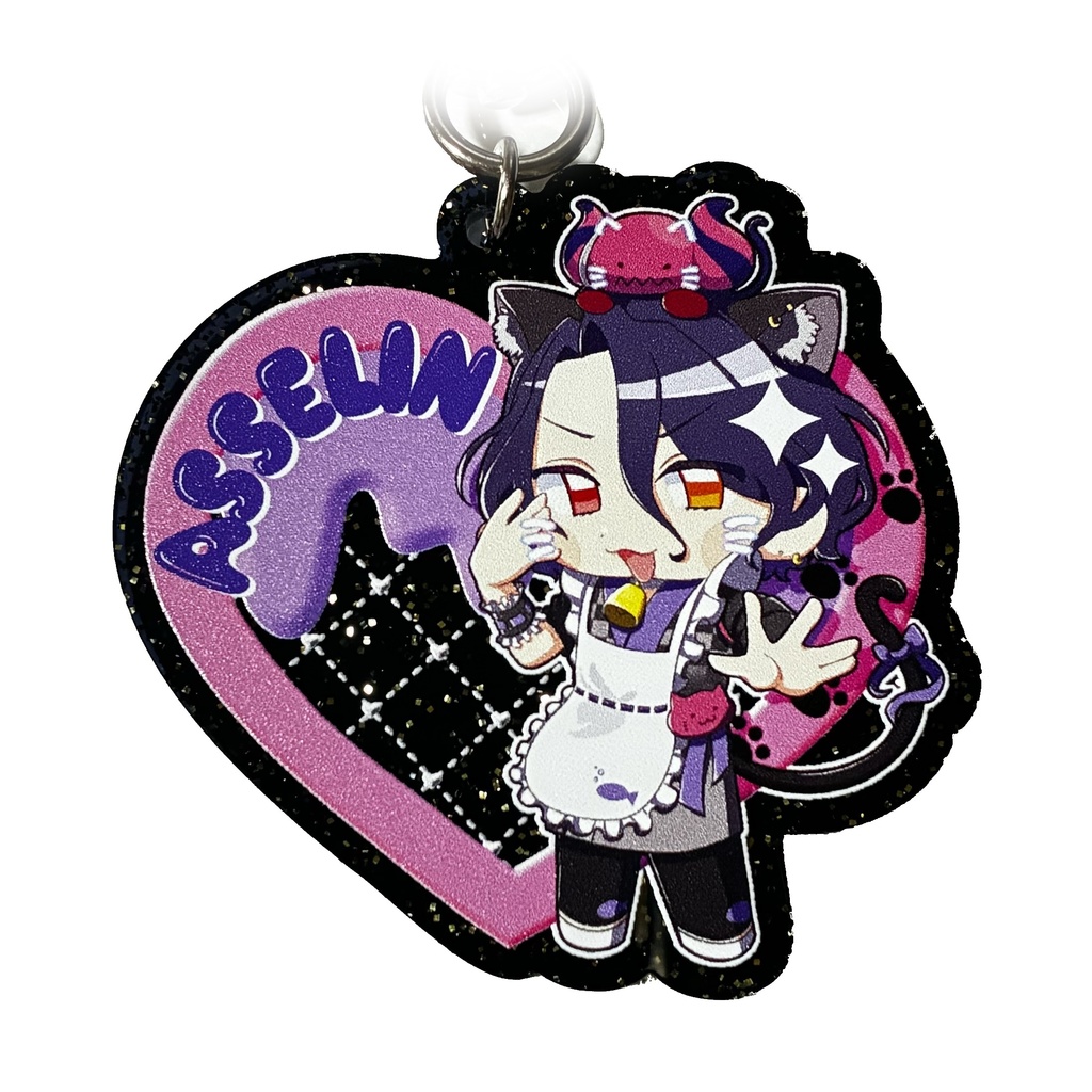 アスにゃんアクキー
