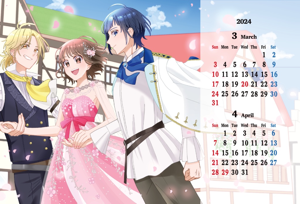 LIPHIYOカレンダー2024