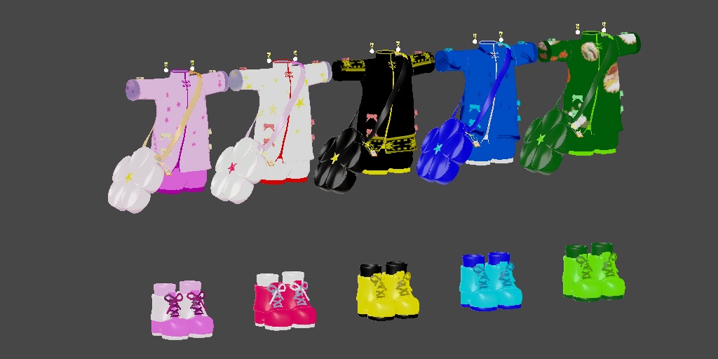 【複数アバター対応】夜恋+囚人+梅の香りフルセット