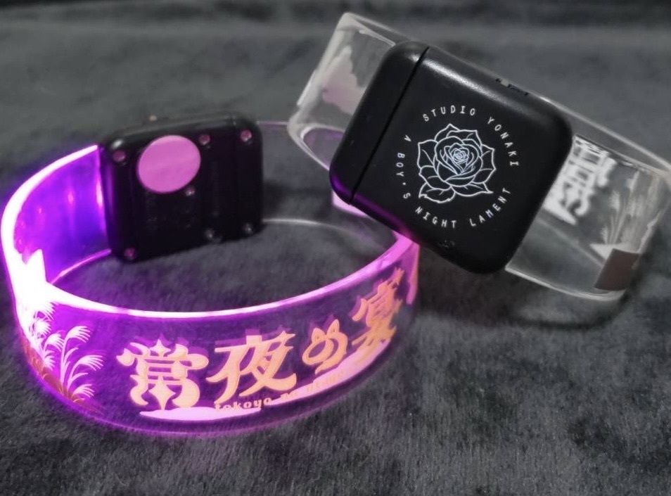 【LEDリストバンド】-『常夜の宴』