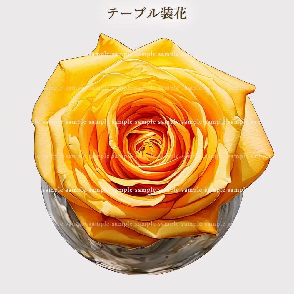 【透過PNG素材】テーブル装花セット 13点