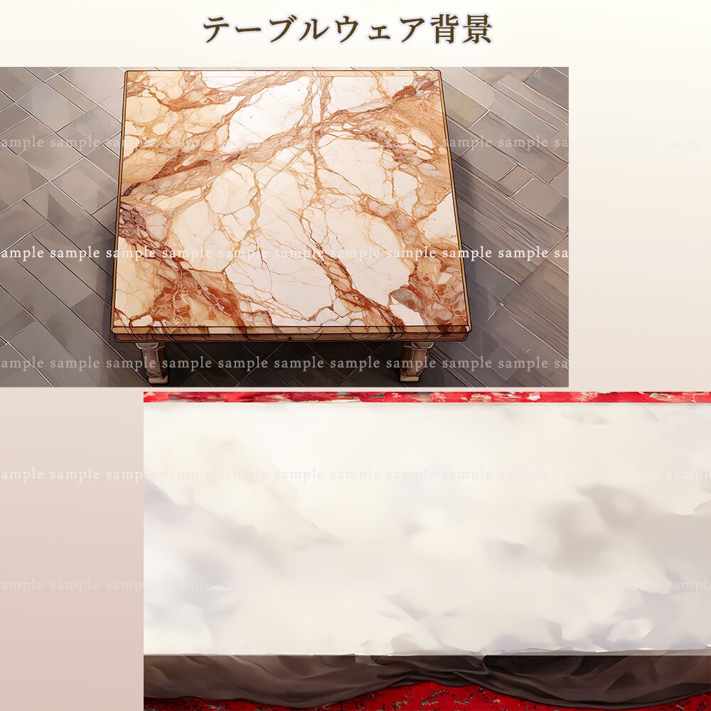 【透過PNG素材】テーブルウェア厳選ベーシックセット70点