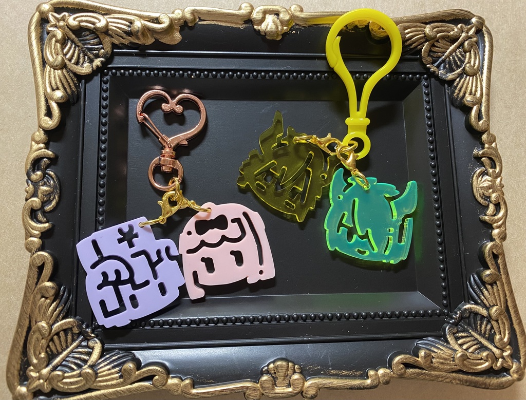 ⚠️あくスヤカラーアクリルアクキー