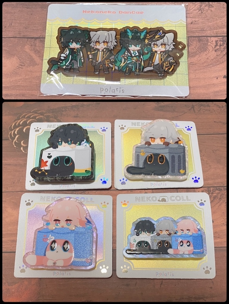 グッズ試作品とか