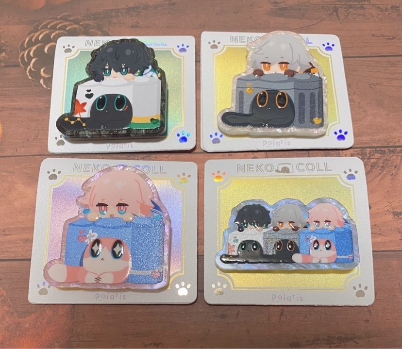 グッズ試作品とか