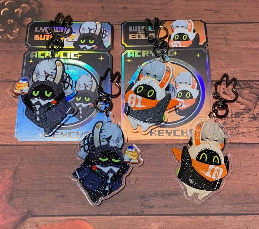 ライアキアクキー&ブローチ