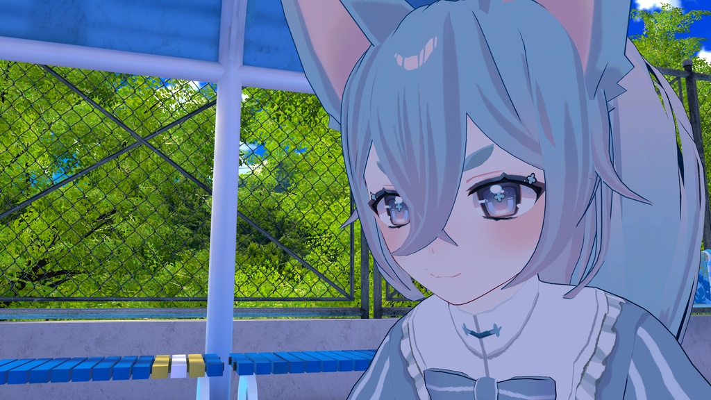 【無料】VRoid製オリジナル3Dモデル「そら-Sora-」【VRChat対応】