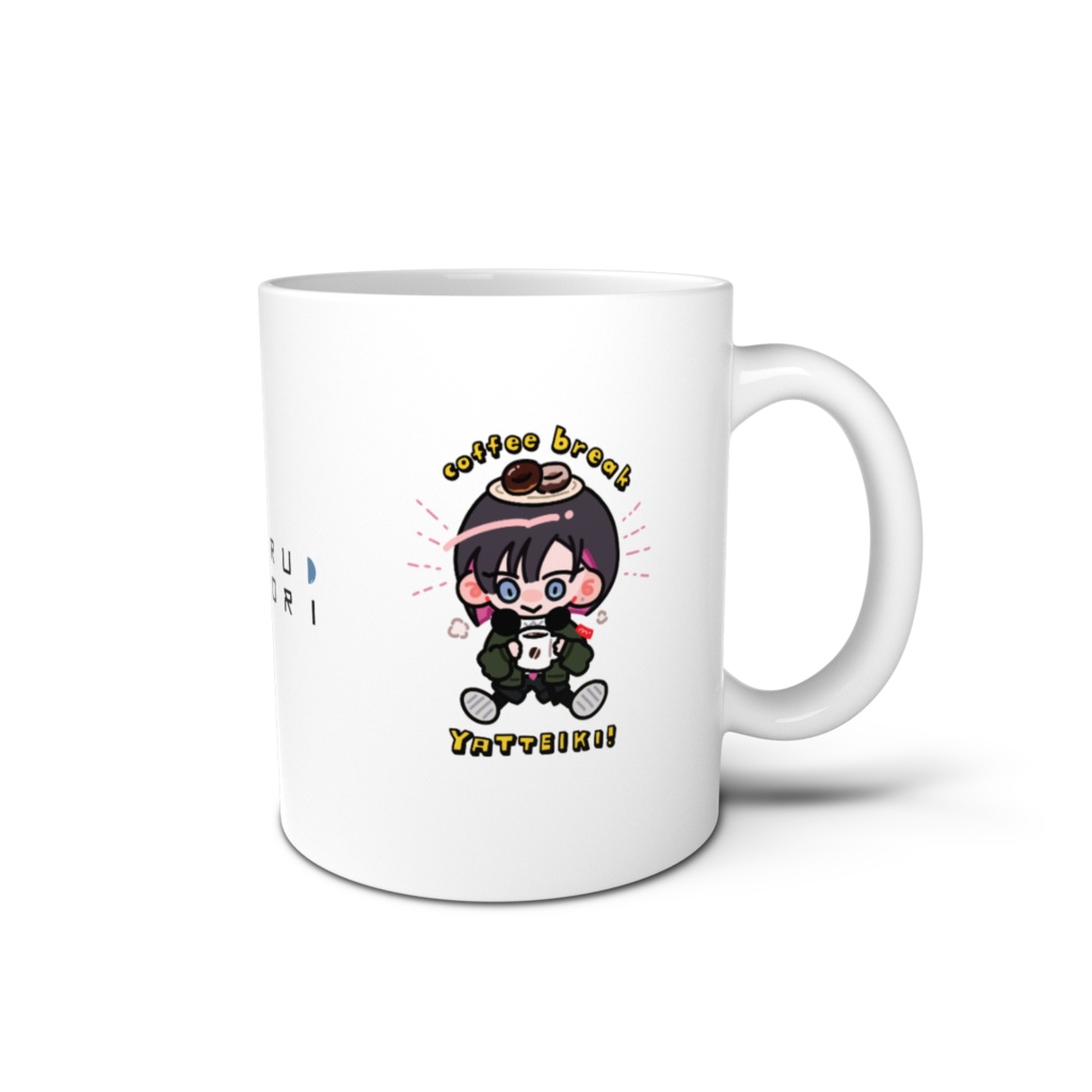 鷹森ツヅル　やっていきマグカップ