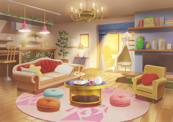 お部屋・リビングBG