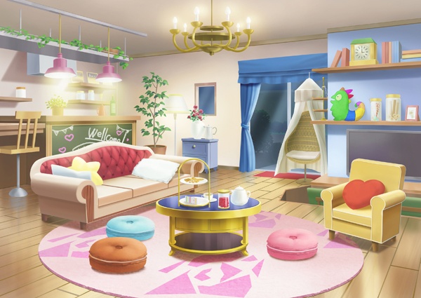 お部屋・リビングBG