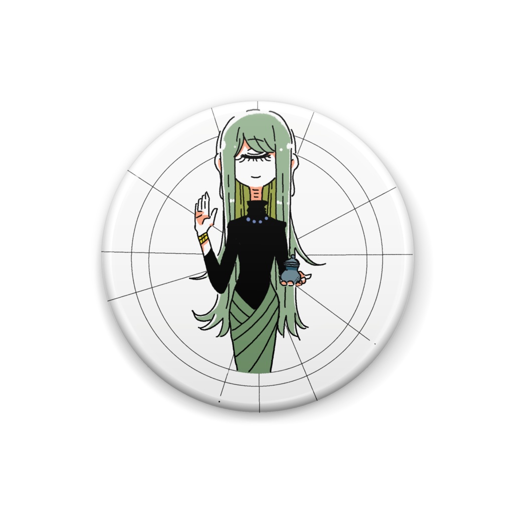 薬師如来単眼ちゃん缶バッジ!!