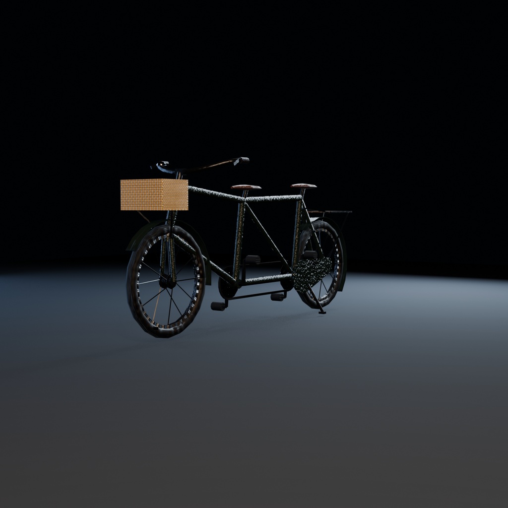 【Unity・cluster対応】タンデム自転車 / Tandem Bicycle