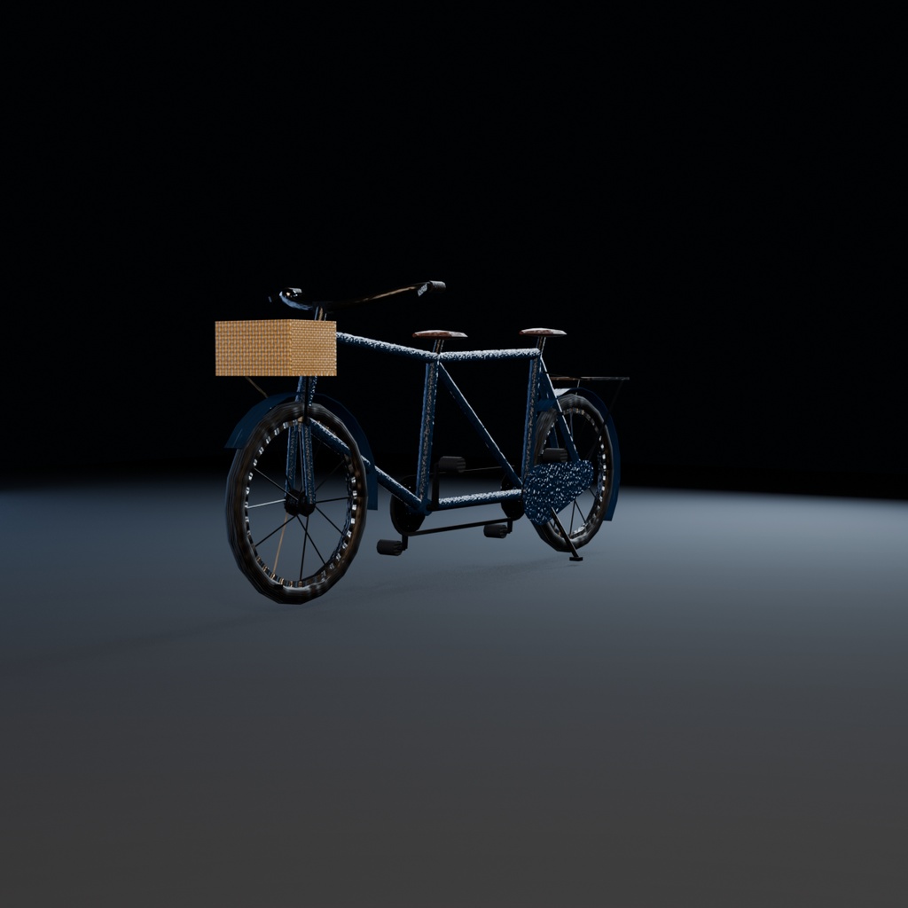 【Unity・cluster対応】タンデム自転車 / Tandem Bicycle