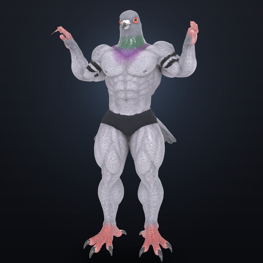 マッスル鳩 / Muscle Pigeon