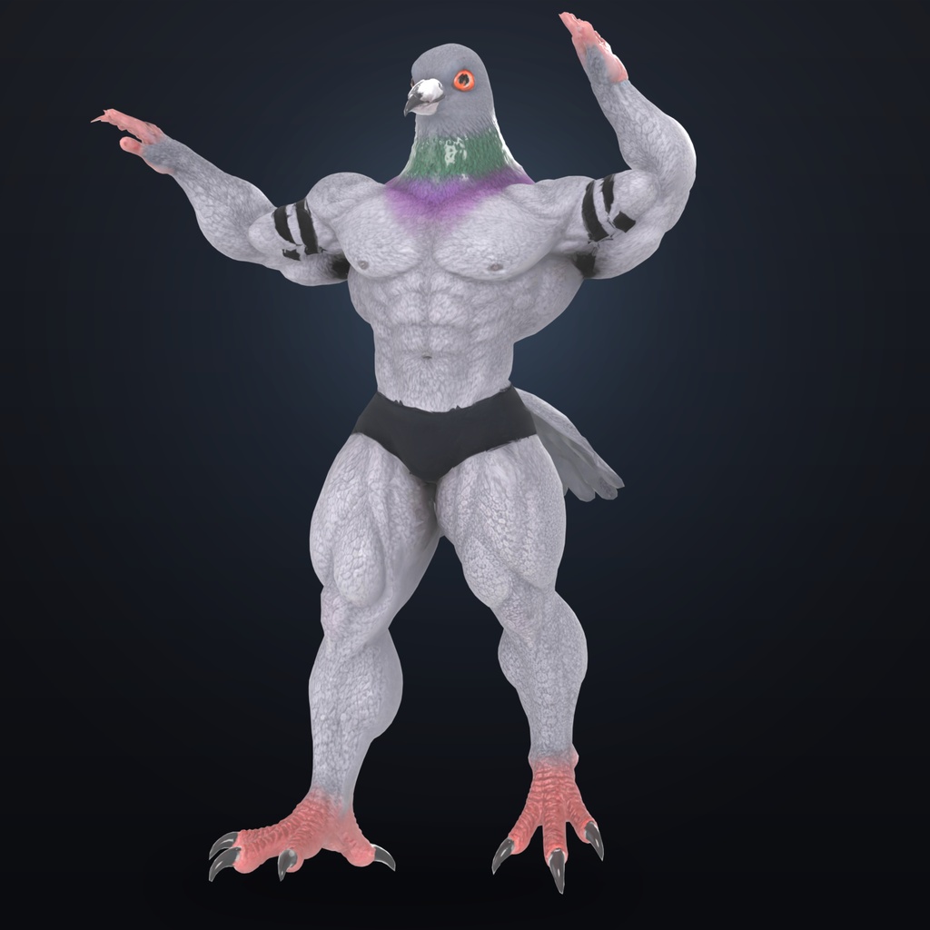 マッスル鳩 / Muscle Pigeon