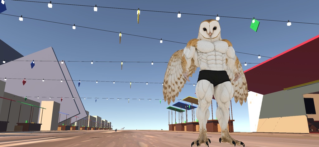 マッスルメンフクロウ / MUSCLE BARN OWL