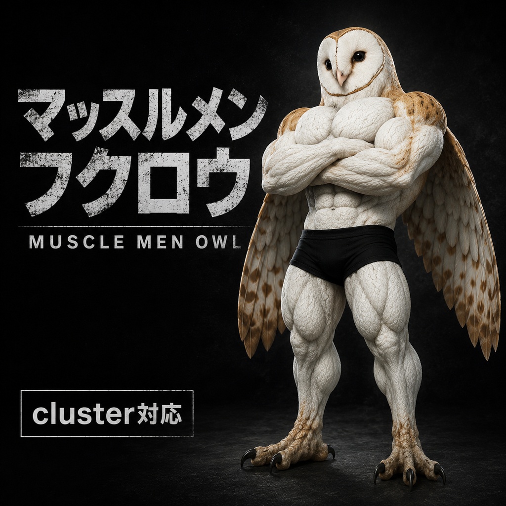 マッスルメンフクロウ / MUSCLE BARN OWL