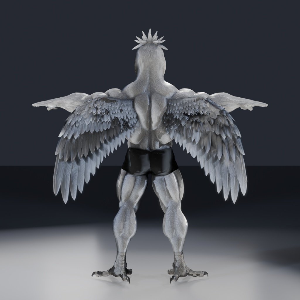 マッスルハシビロコウ / MUSCLE SHOEBILL