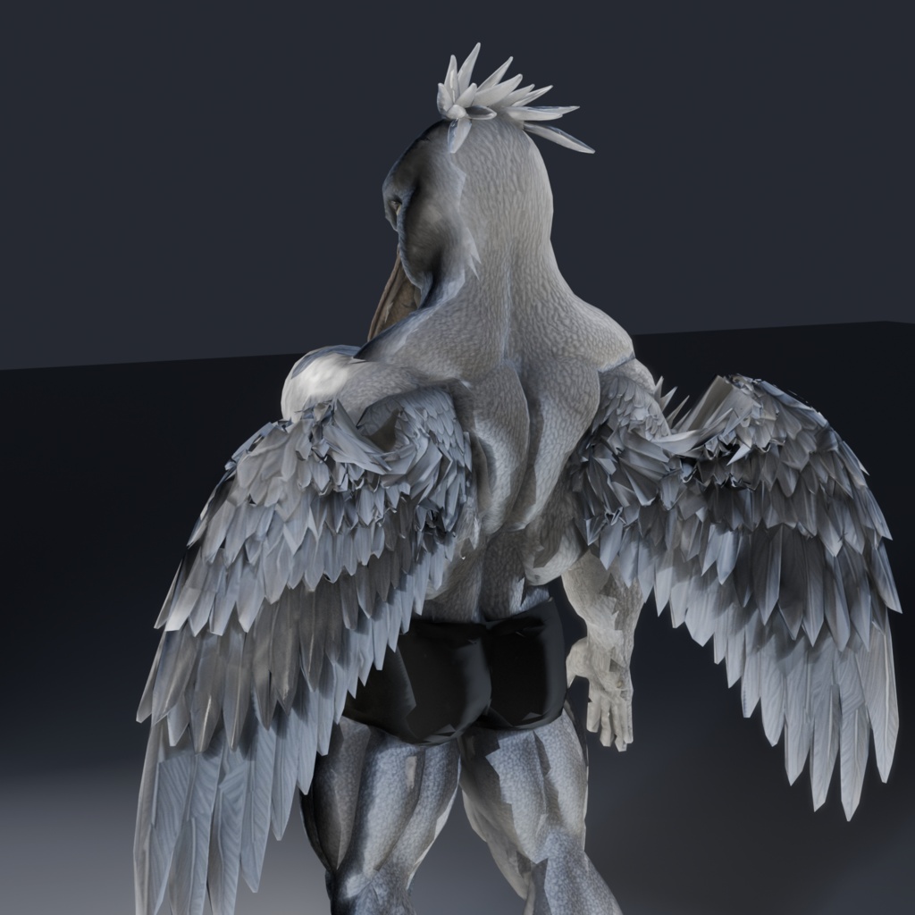 マッスルハシビロコウ / MUSCLE SHOEBILL