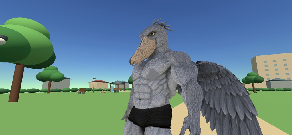マッスルハシビロコウ / MUSCLE SHOEBILL