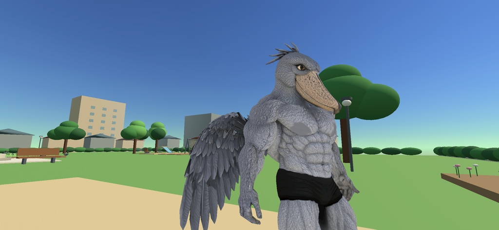 マッスルハシビロコウ / MUSCLE SHOEBILL