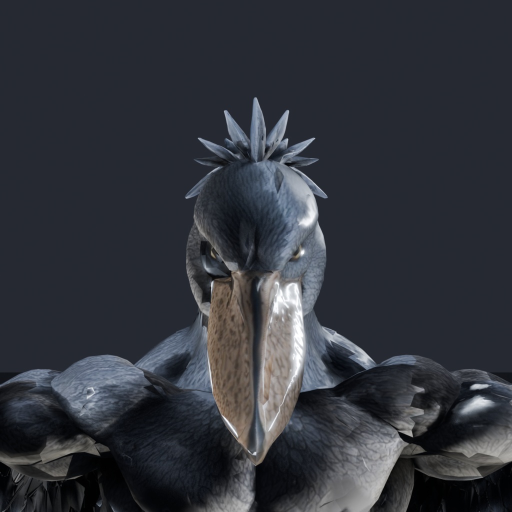 マッスルハシビロコウ / MUSCLE SHOEBILL