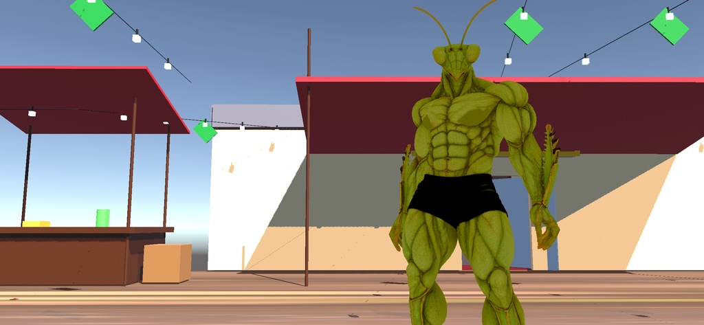 マッスルカマキリ / MUSCLE MANTIS