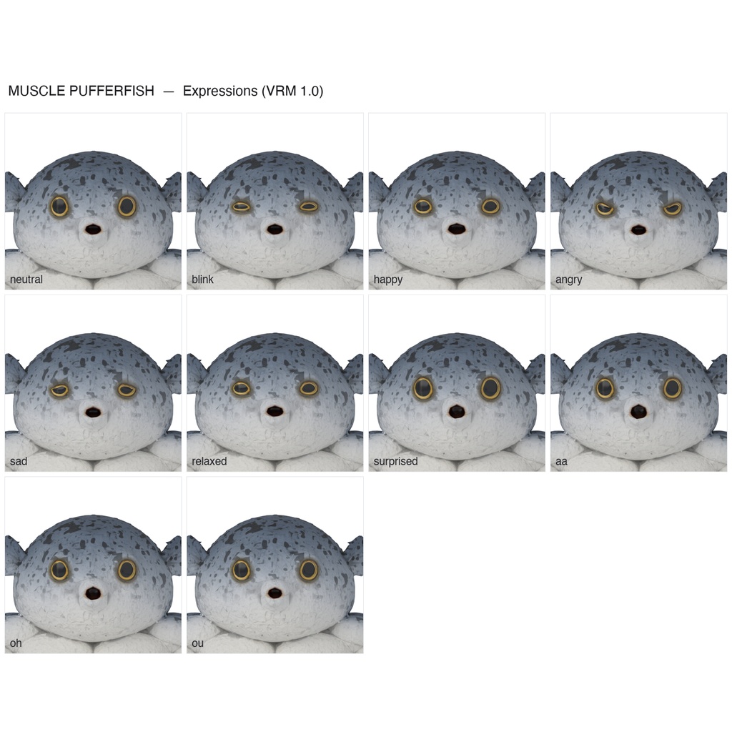 マッスルふぐ / MUSCLE PUFFERFISH