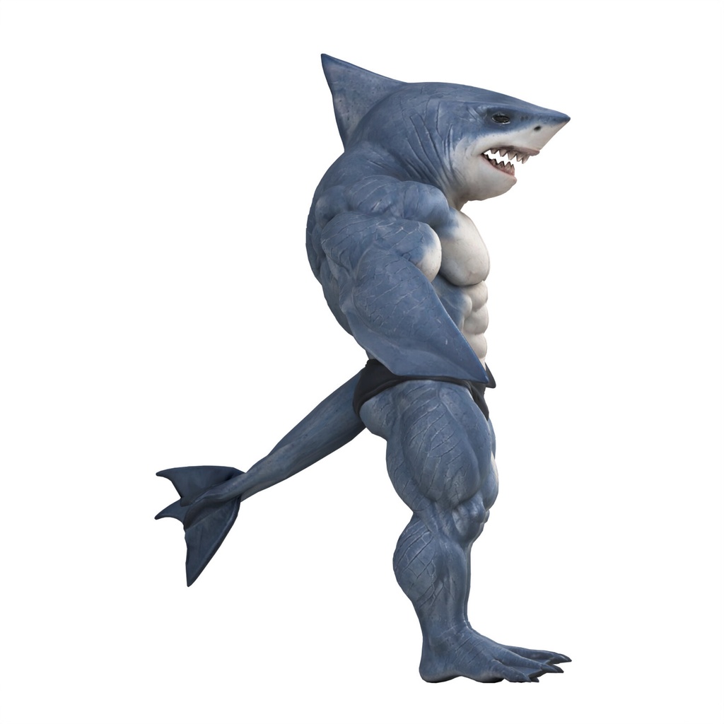 マッスルシャーク / MUSCLE SHARK【VRM / cluster対応】