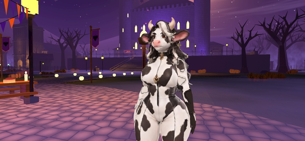 グラマラス ホルスタイン / GLAMOROUS HOLSTEIN 【VRM / cluster対応】