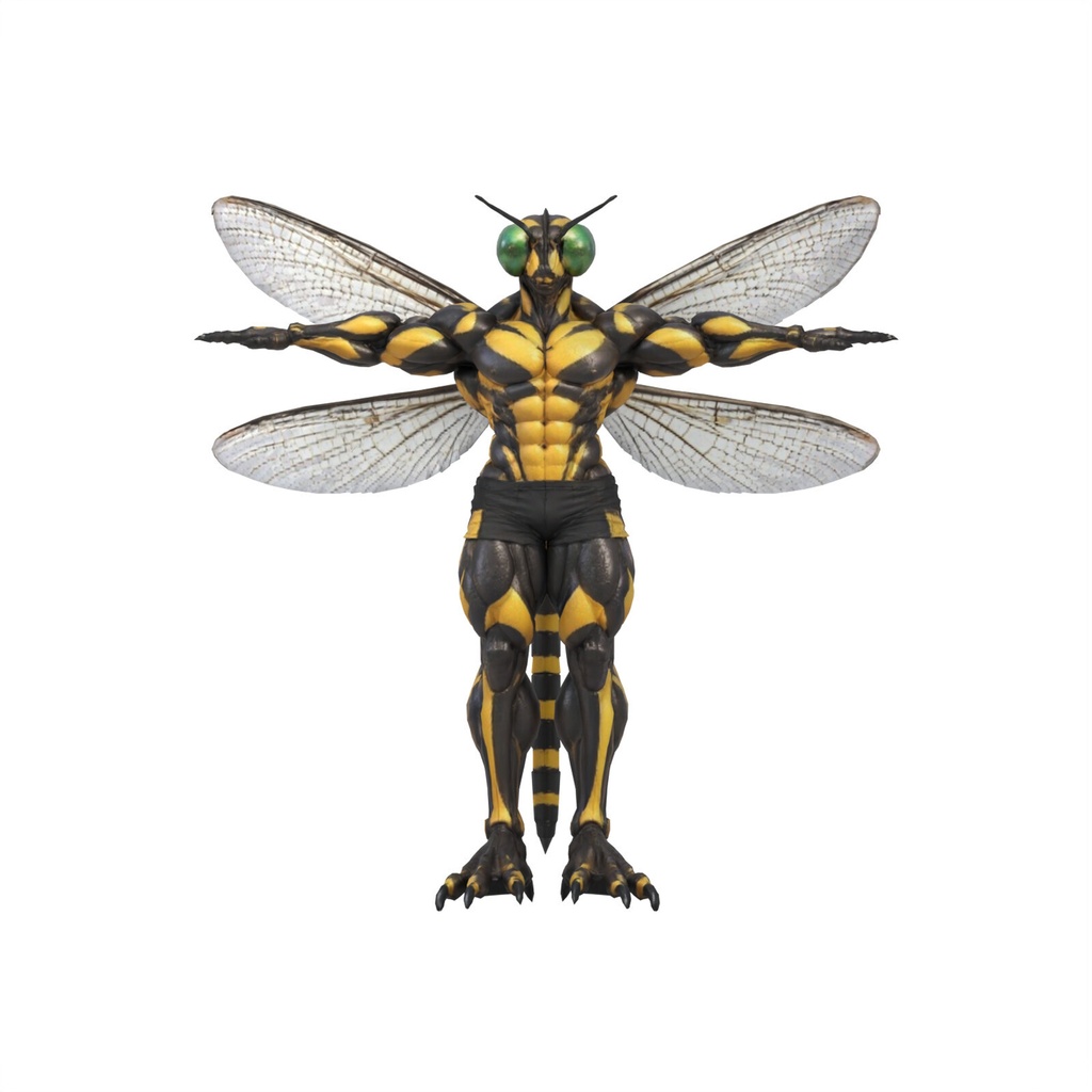 マッスルトンボ / MUSCLE DRAGONFLY【VRM / cluster対応】