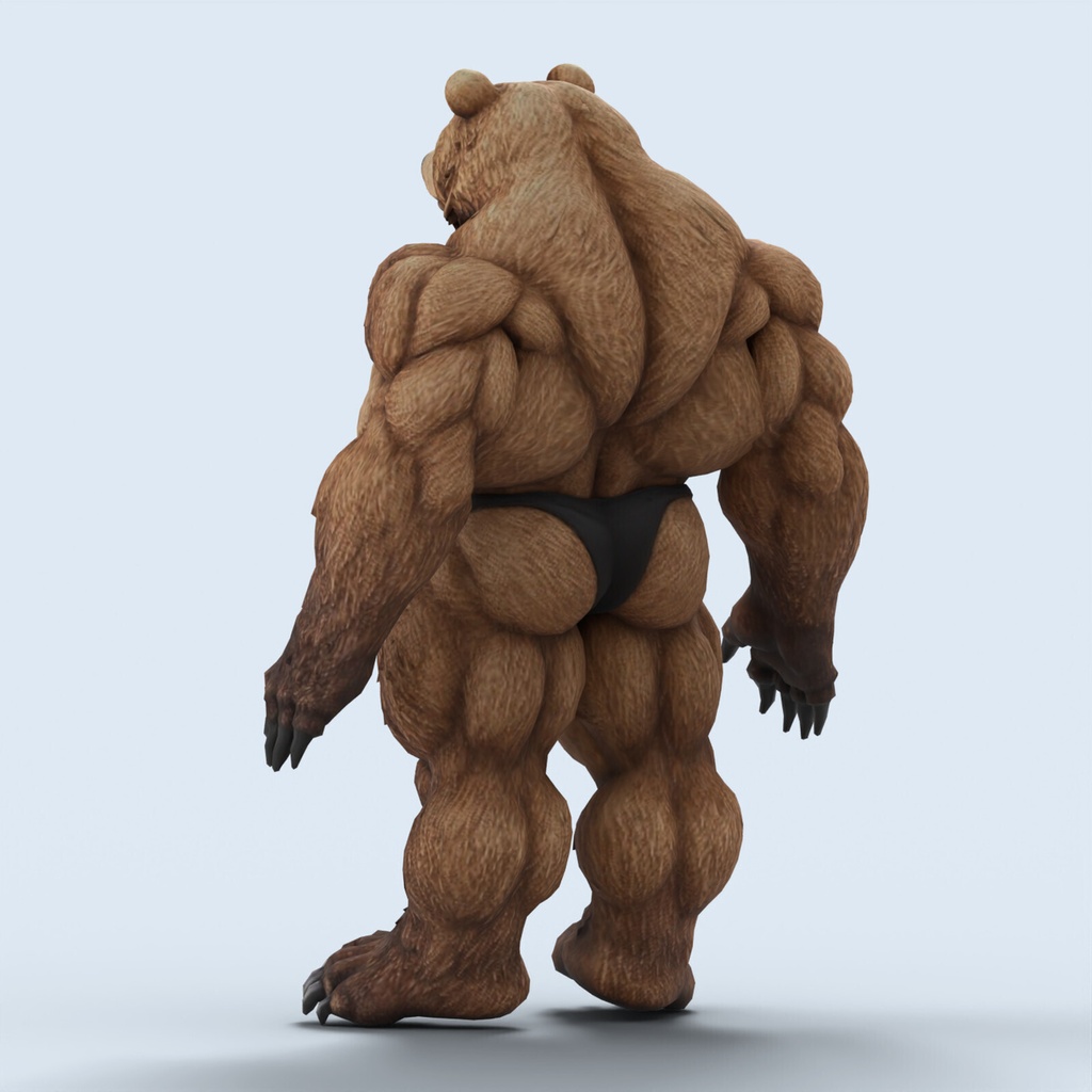 マッスルベア / MUSCLE BEAR【VRM / cluster対応】