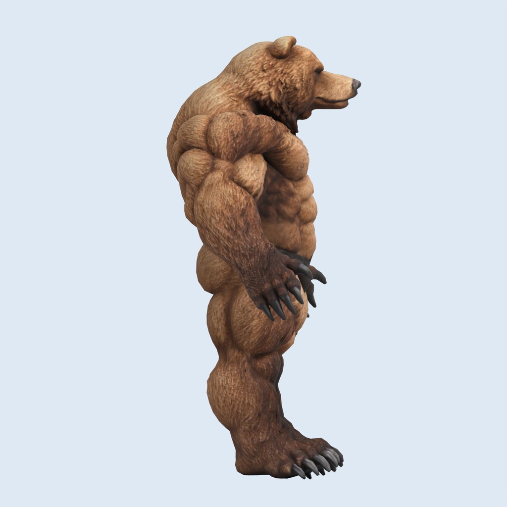マッスルベア / MUSCLE BEAR【VRM / cluster対応】