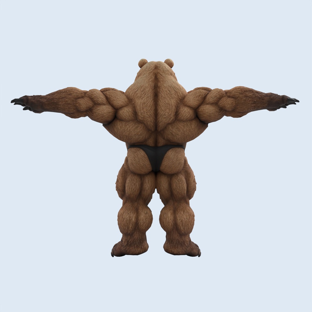 マッスルベア / MUSCLE BEAR【VRM / cluster対応】