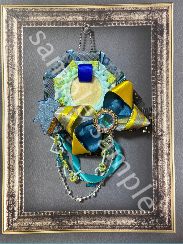 カリスマ 湊大瀬 イメージ 54-57ミリ缶バッジ対応 ロゼット