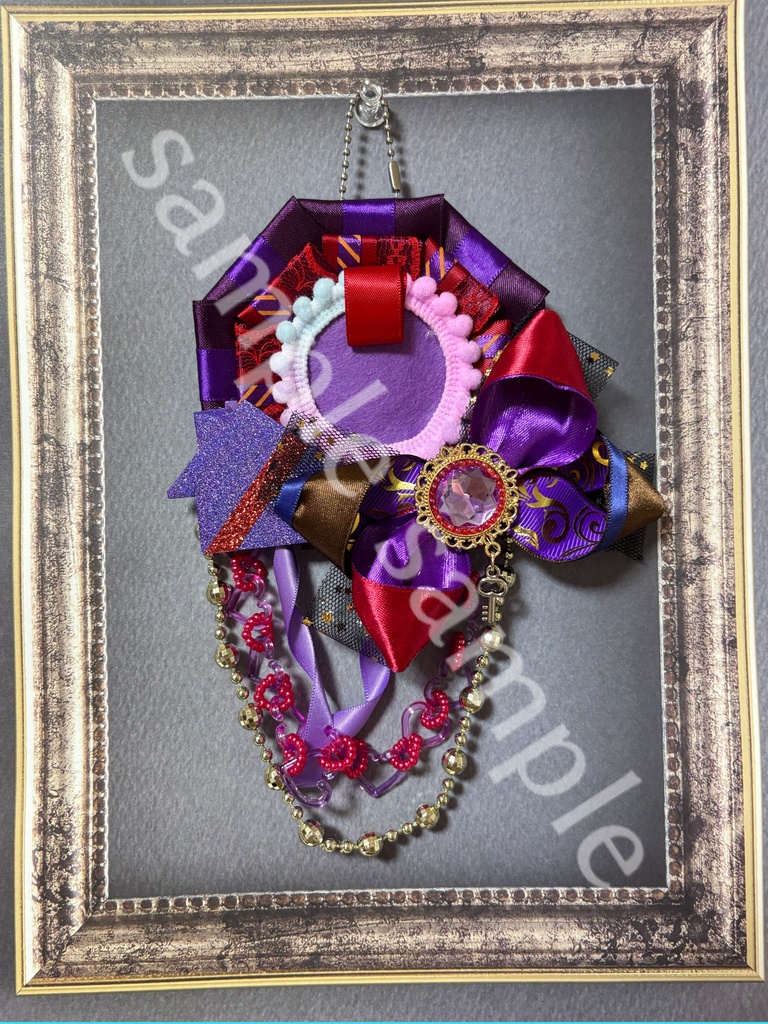 カリスマ 天堂天彦 イメージ 54-57ミリ缶バッジ対応 ロゼット