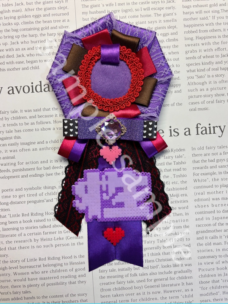 カリスマ 天堂天彦 イメージ 54-57ミリ缶バッジ対応 ロゼット