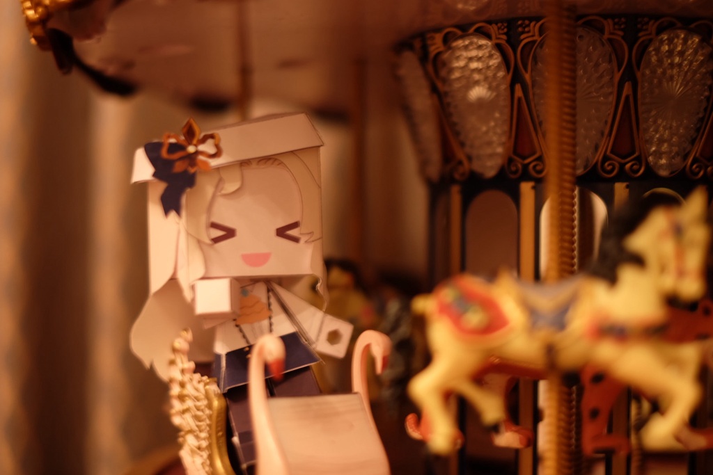 ハーミア・オデット ペーパークラフト【オデット領文化祭2025】