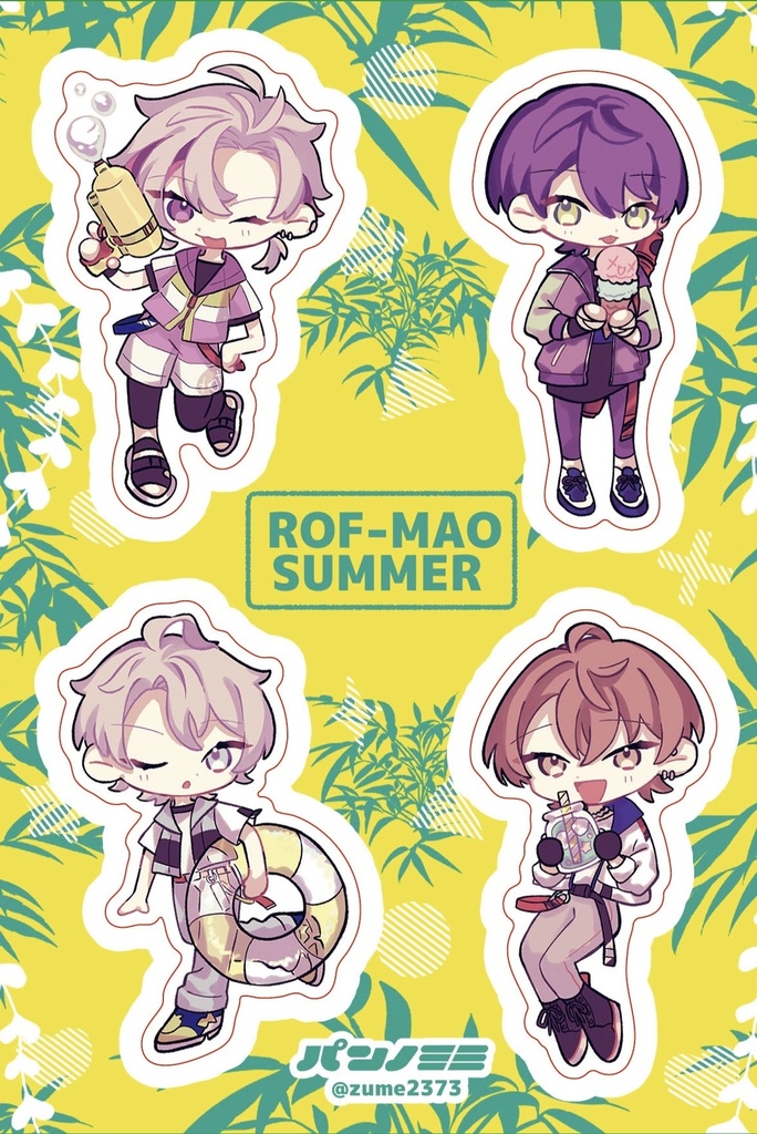 ROF-MAO summerステッカー