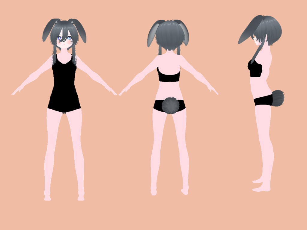 Vroidモデル「ラビットガール」