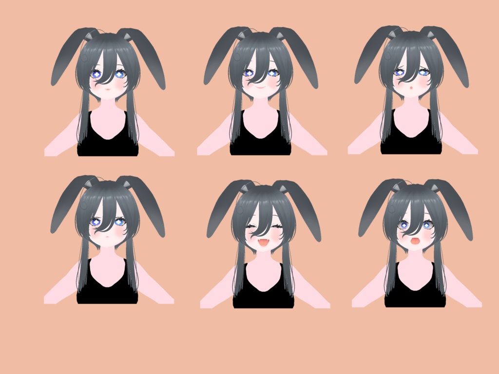 Vroidモデル「ラビットガール」