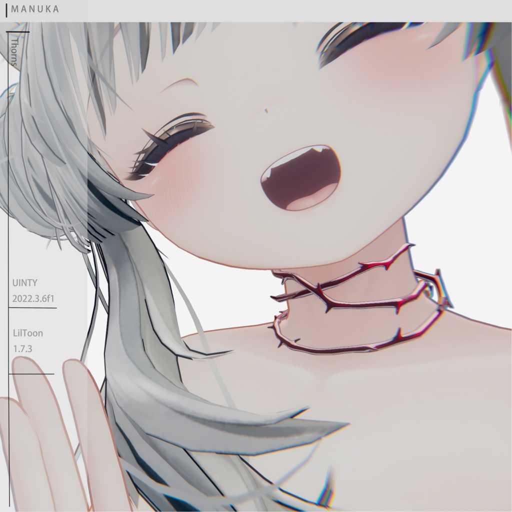 【MANUKA対応】Thorns necklace