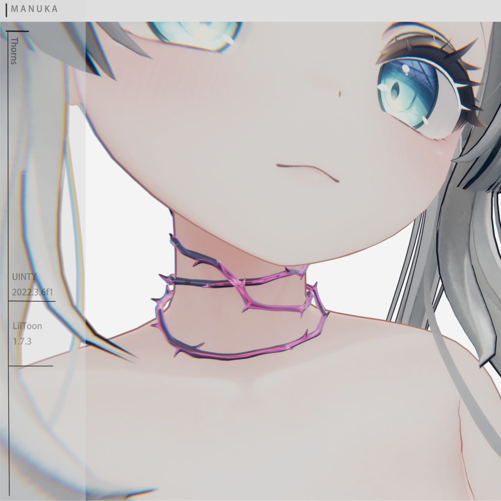 【MANUKA対応】Thorns necklace