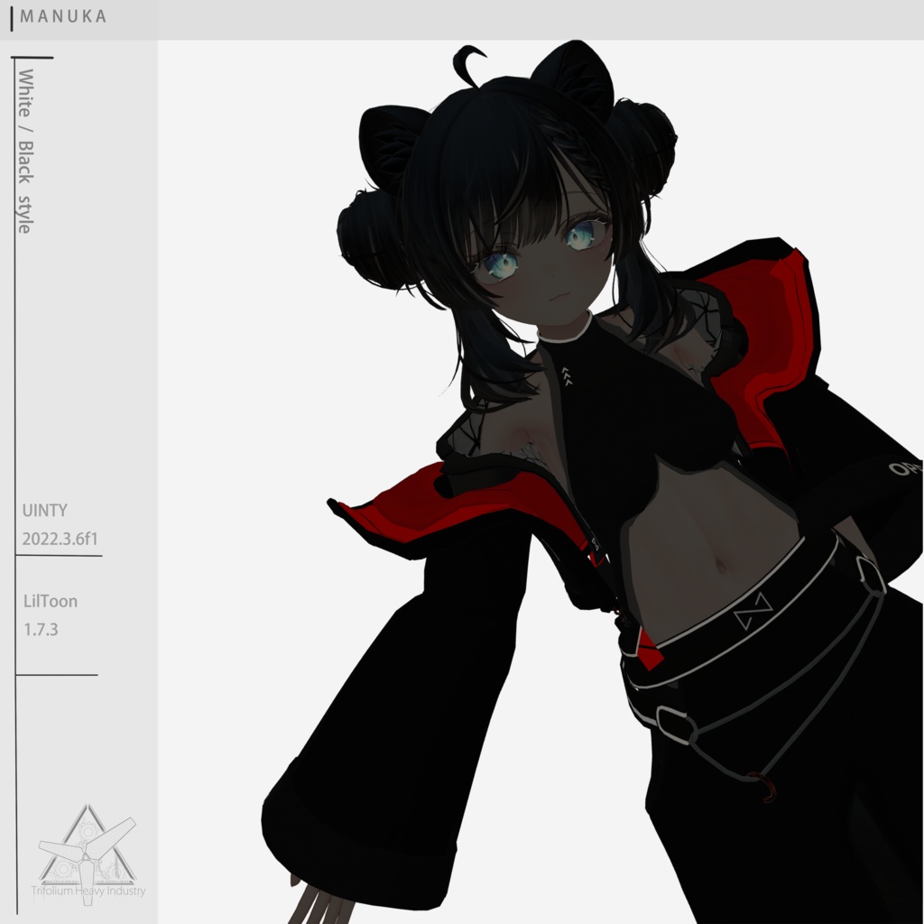 【MANUKA対応】White and Black Style