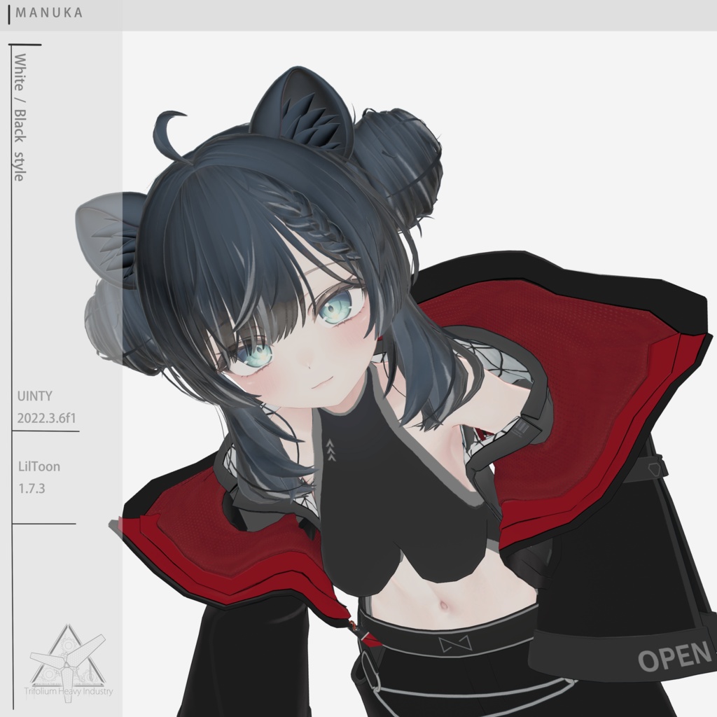 【MANUKA対応】White and Black Style