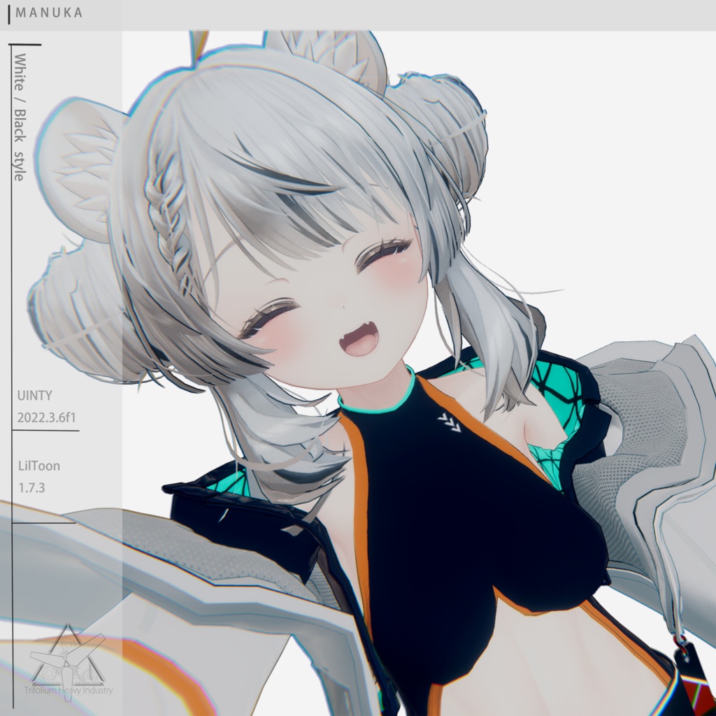 【MANUKA対応】White and Black Style