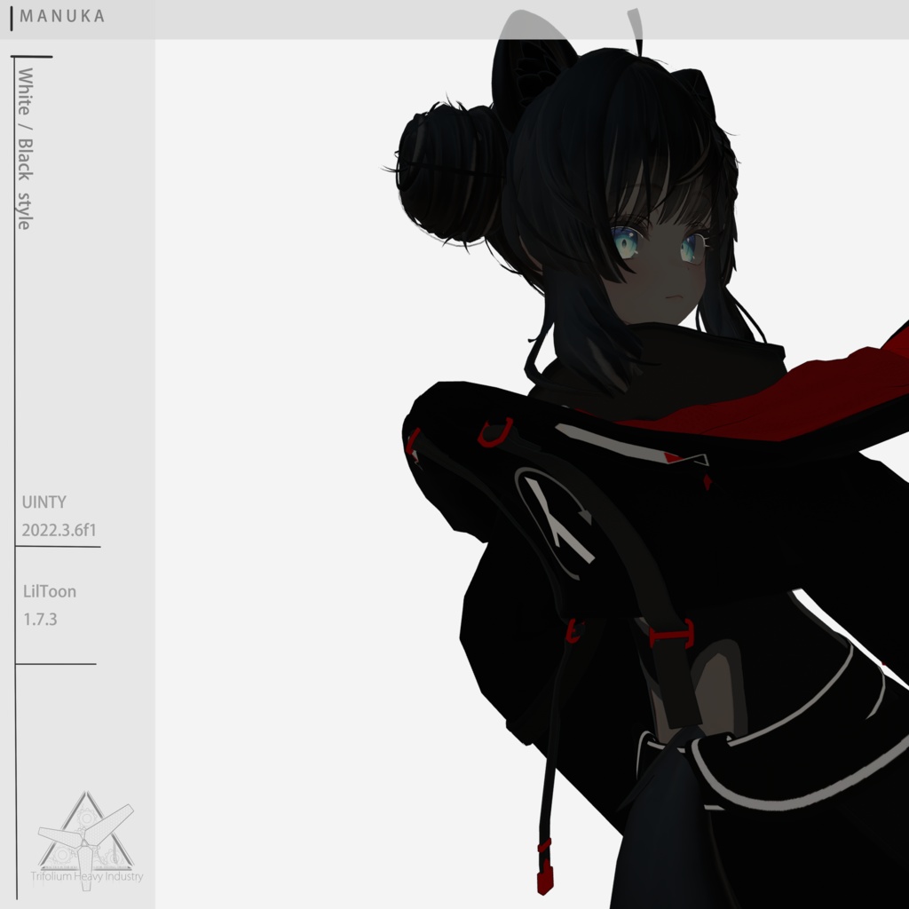 【MANUKA対応】White and Black Style