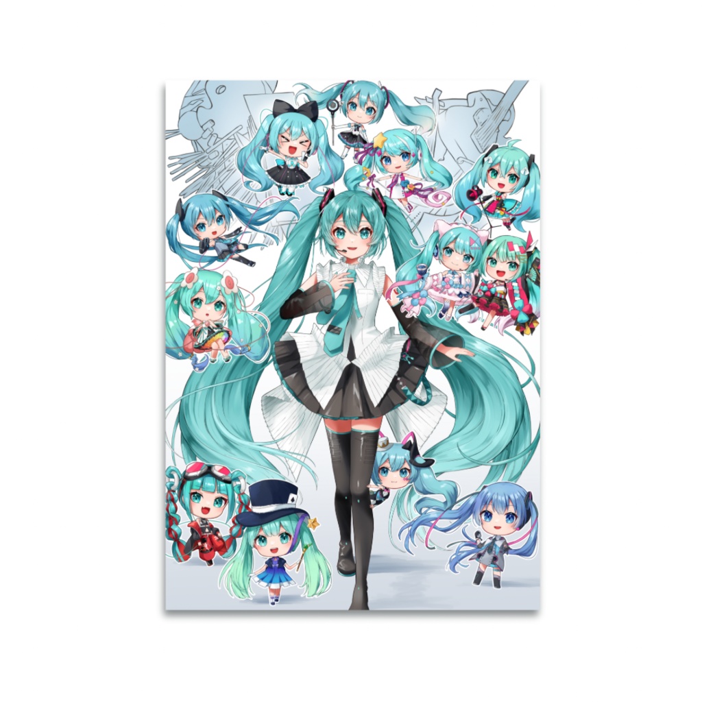 初音ミク16thポストカード